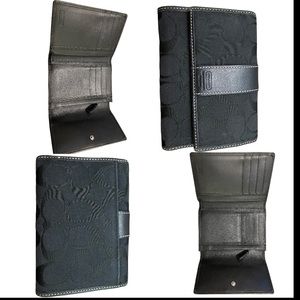 Black Coach Wallet